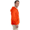 Gildan Unisex Safety Orange DryBlend 9 oz. 50/50 Full Zip Hoodie