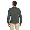 Gildan Unisex Military Green Heavy Blend 50/50 Fleece Crew