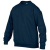 Gildan Youth Navy Heavy Blend 8 oz. 50/50 Fleece Crew