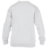 Gildan Youth White Heavy Blend 8 oz. 50/50 Fleece Crew