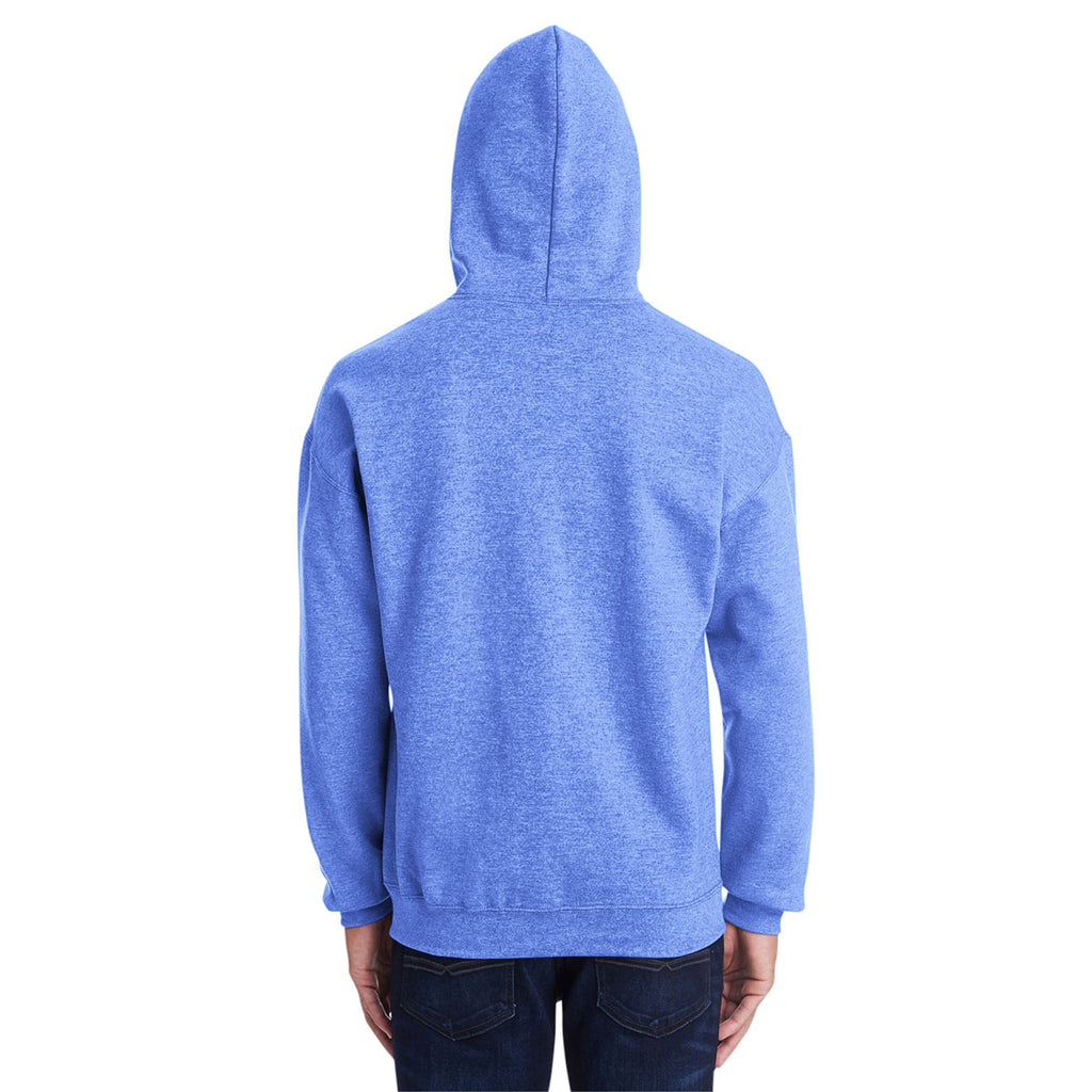 Gildan Unisex Heather Sport Royal Heavy Blend 50/50 Hoodie