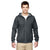 Gildan Unisex Dark Heather Heavy Blend 50/50 Full Zip Hoodie