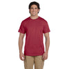 Gildan Men's Heather Cardinal Ultra Cotton 6 oz. T-Shirt