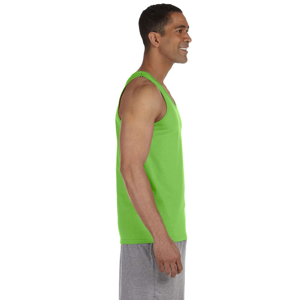 Gildan Men's Lime Ultra Cotton 6 oz. Tank