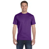 Gildan Unisex Purple 5.5 oz. 50/50 T-Shirt