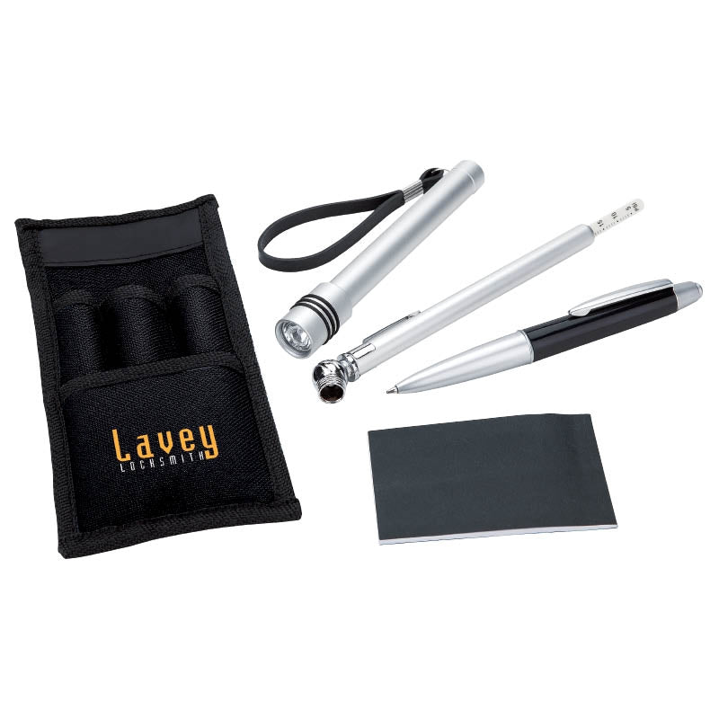 Logomark Black Lark 4-Piece Car Kit