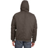 Berne Men's Olive Duck Highland Washed Cotton Duck Hooded Jacket