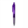 BIC Clear Purple Intensity Clic Gel Pen with Black Ink