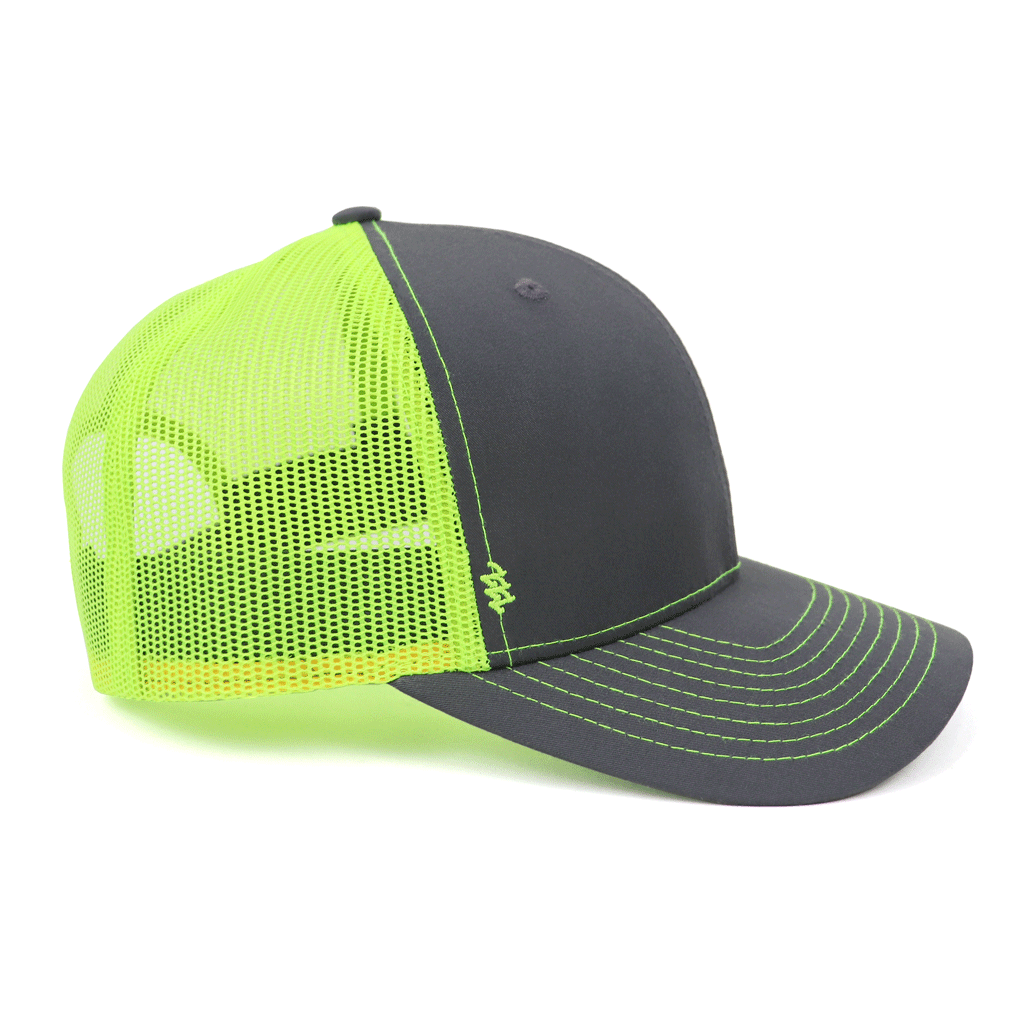 Zusa High Vis/Charcoal Open Road Trucker Cap