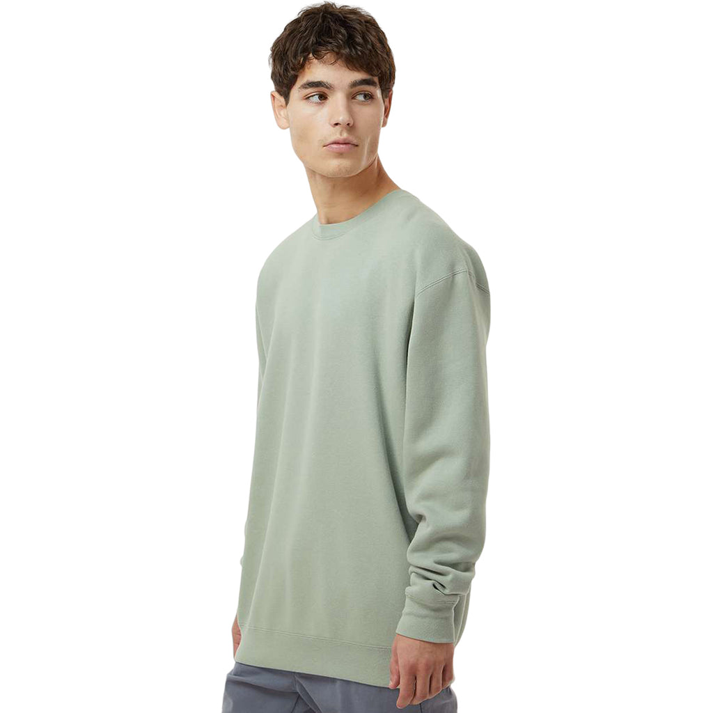 Independent Trading Co. Men's Dusty Sage Heavyweight Crewneck Sweatshirt