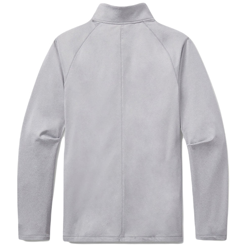 UNRL Men's Heather Grey Interlock Quarter Zip