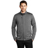 Port Authority Men's Graphite Heather Stream Soft Shell Jacket