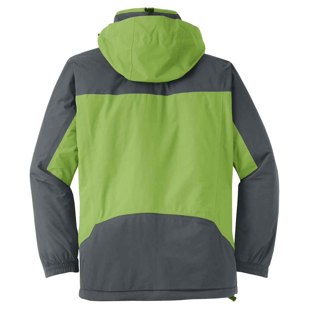 Port Authority Men's Bright Pistachio/Graphite Nootka Jacket