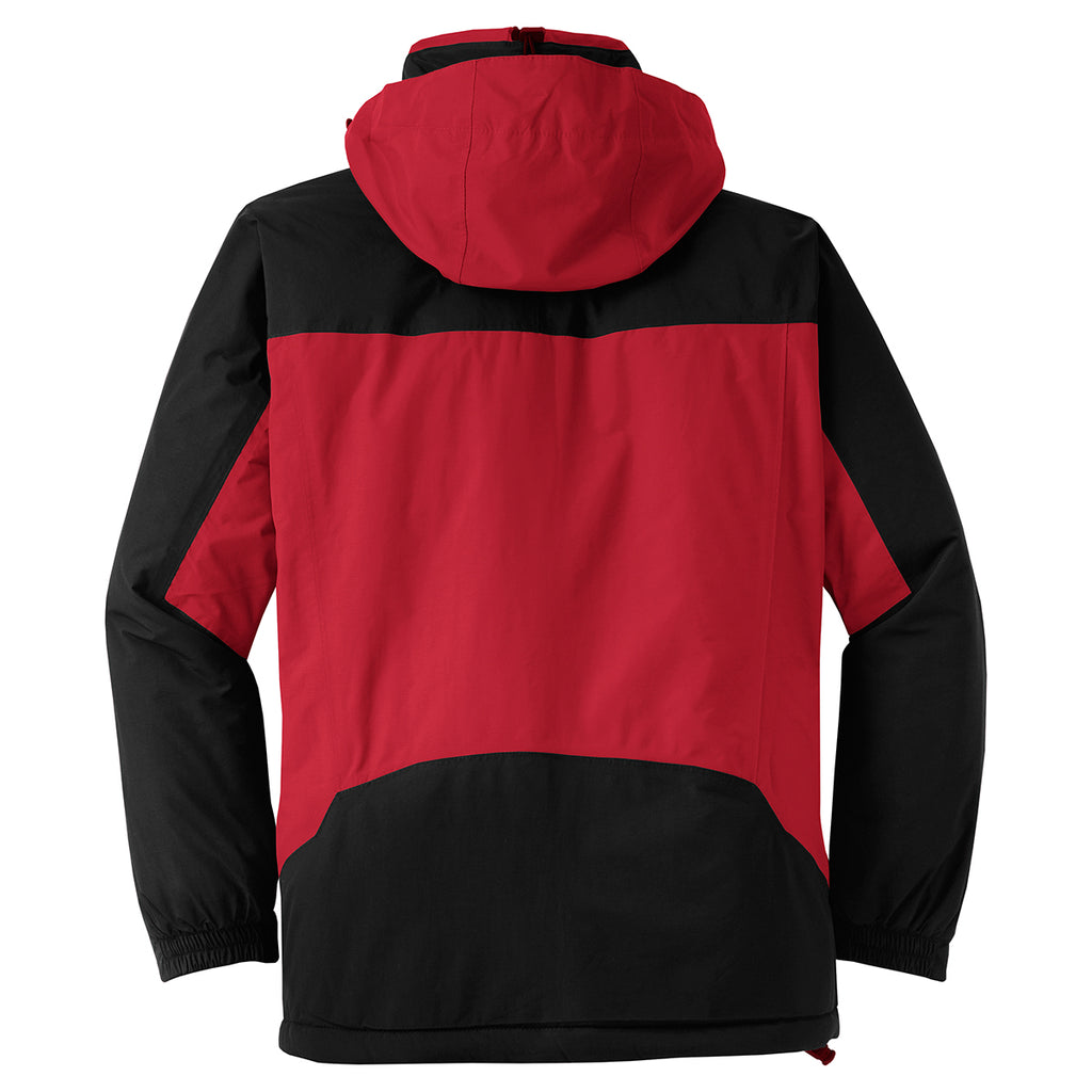 Port Authority Men's Engine Red/Black Nootka Jacket