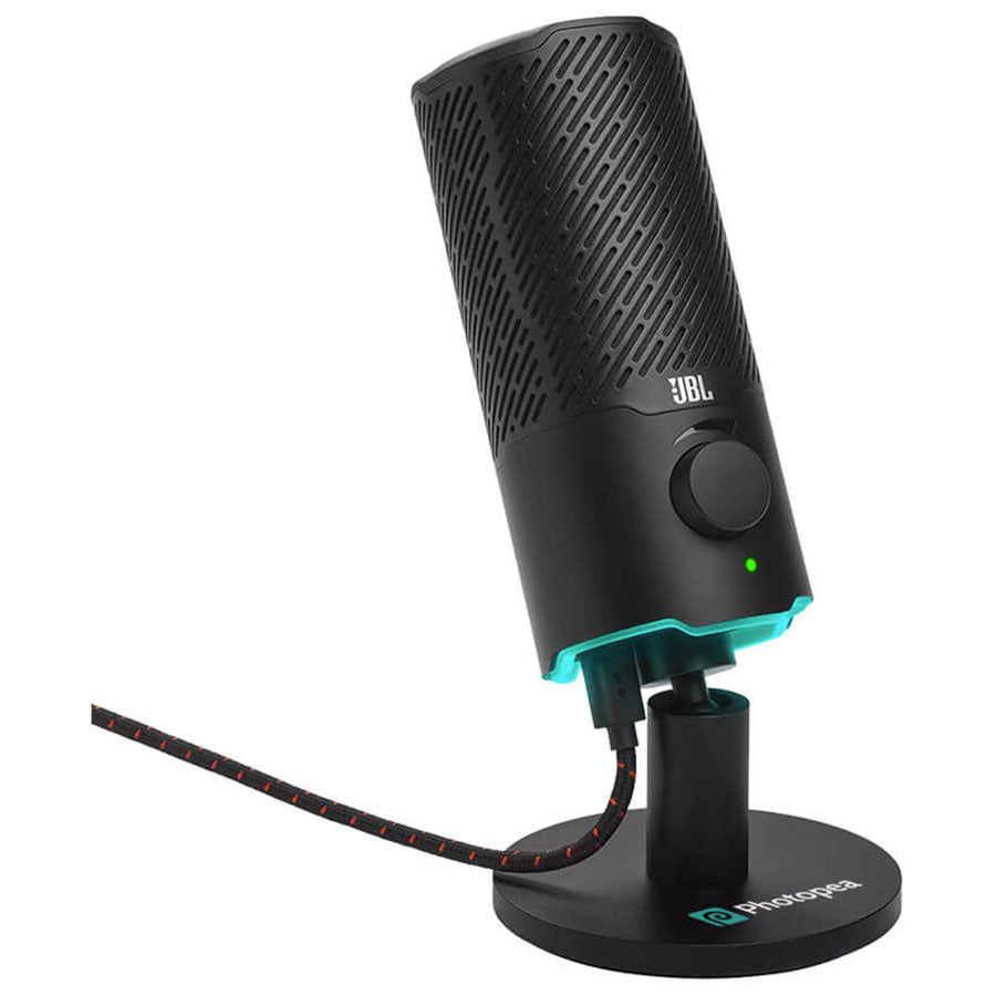 JBL Black Quantum Stream Dual Pattern Premium Usb Microphone