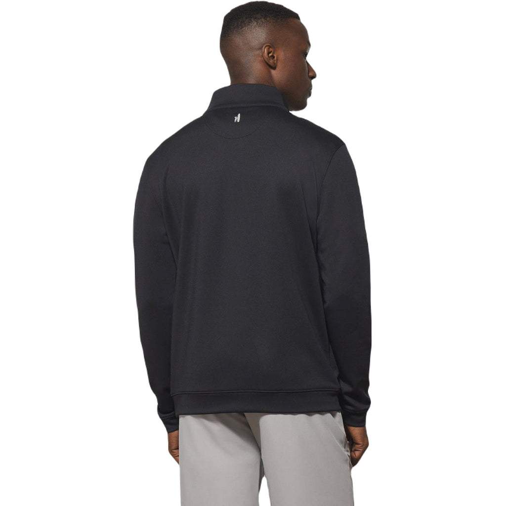 Johnnie-O Men's Black Diaz Performance 1/4 Zip Pullover