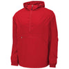 Sport-Tek Men's True Red Packable Anorak