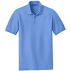 Port Authority Men's Carolina Blue Core Classic Pique Polo