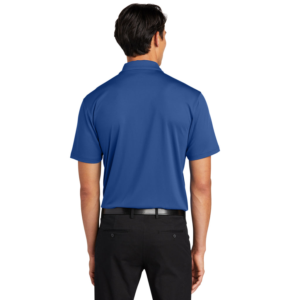 Port Authority Men's True Blue Performance Staff Polo