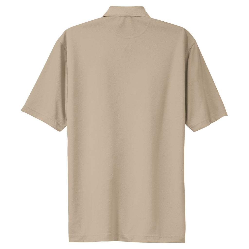 Sport-Tek Men's Sandstone Dri-Mesh Polo