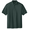 Port Authority Men's Dark Green Silk Touch Polo