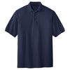 Port Authority Men's Navy Extended Size Silk Touch Polo