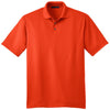 Port Authority Men's Autumn Orange Performance Jacquard Polo