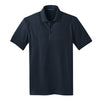 Port Authority Men's Dress Blue Navy Stretch Pique Polo