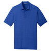 Port Authority Men's True Royal Digi Heather Performance Polo