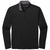 Port Authority Men's Black/Steel Grey Silk Touch Performance Quarter Zip