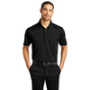 Port Authority Men's Deep Black Eclipse Stretch Polo