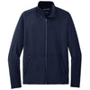 Port Authority Men's Navy Accord Stretch Fleece Full-Zip