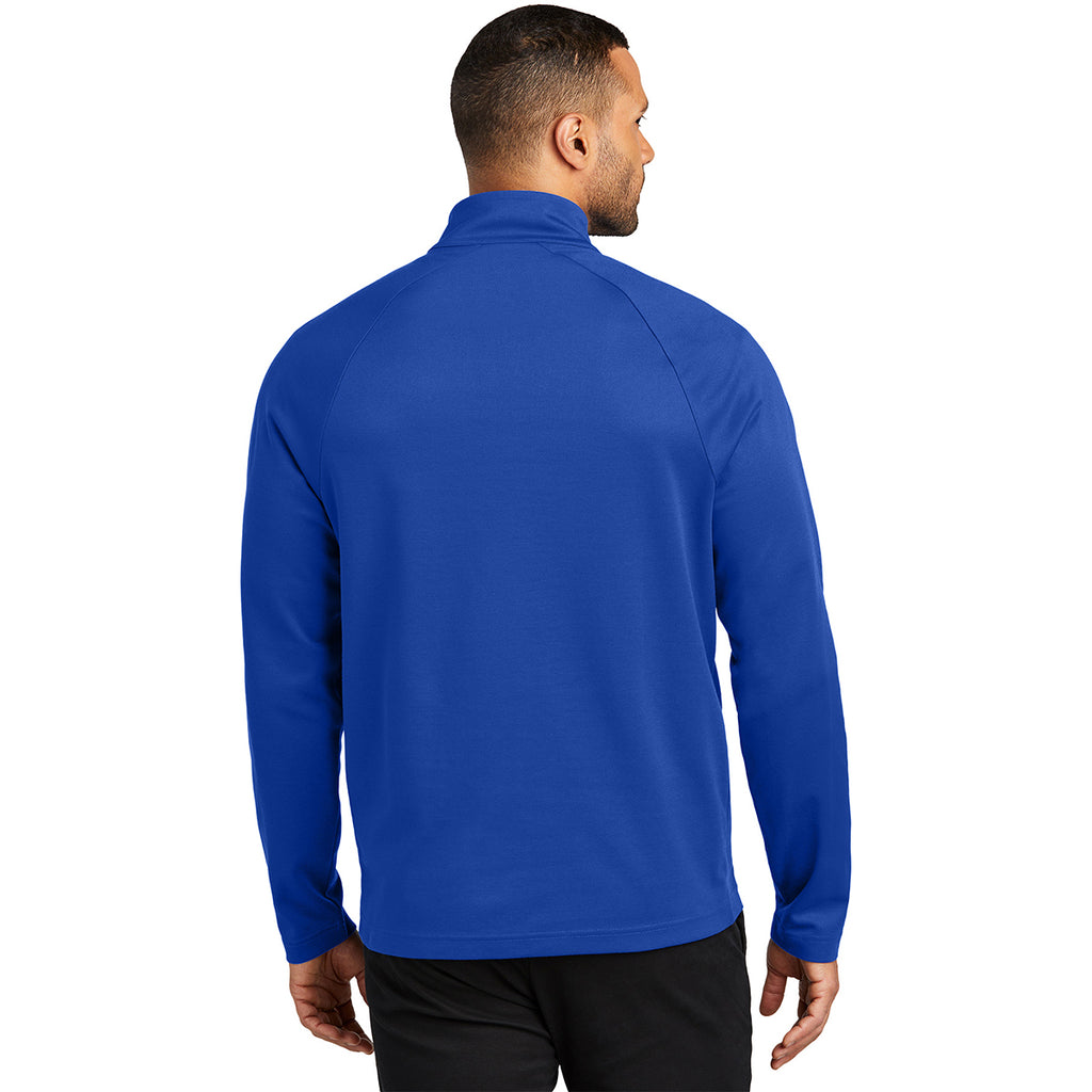 Port Authority Men's True Royal C-FREE Cypress 1/4 Zip