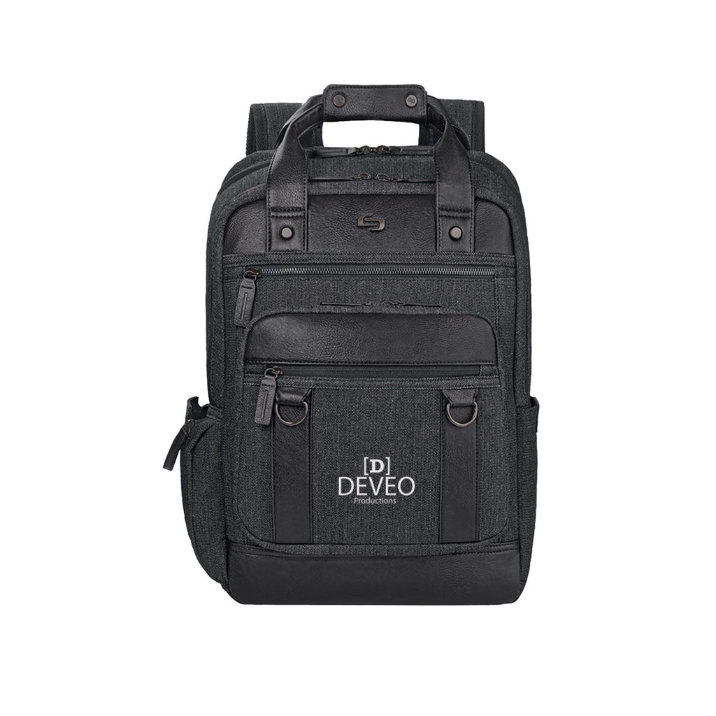 Solo Black Crosby Backpack