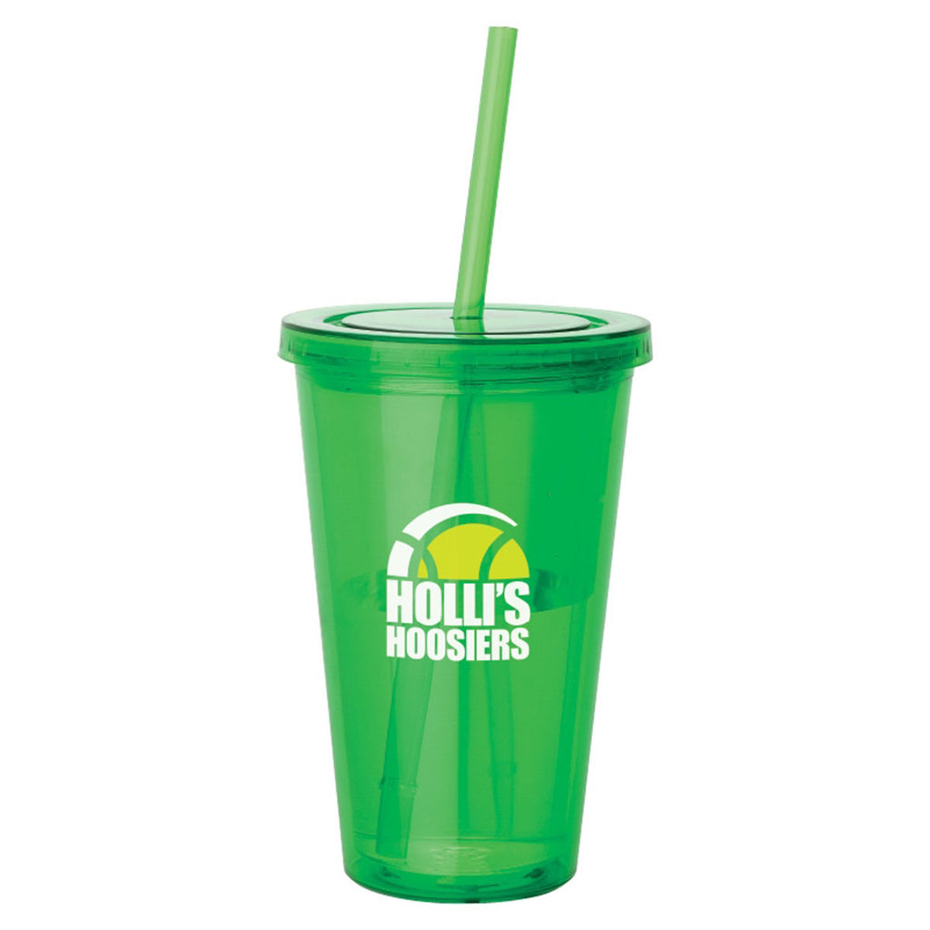 Sovrano Green Cayman 16 oz. Double Wall Acrylic Tumbler