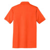 Port & Company Men's Safety Orange Core Blend Jersey Knit Pocket Polo