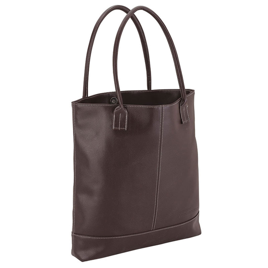 Logomark Brown Lichee Tote