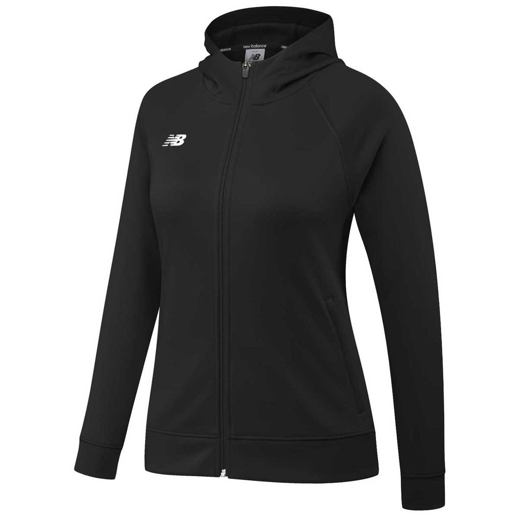 New Balance Women's Team Black Travel Hoodie