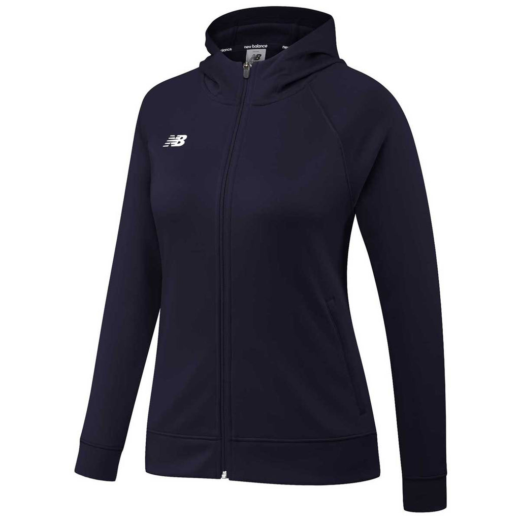 New Balance Women's Team Navy Travel Hoodie