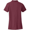 Port Authority Women's Burgundy Core Classic Pique Polo