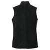 Port Authority Women's Black Microfleece Vest