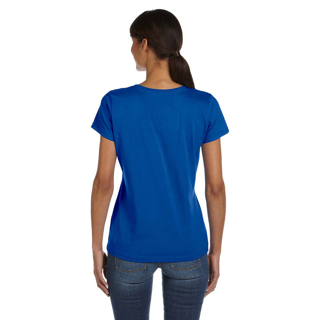 Fruit of the Loom Women's Royal 5 oz. HD Cotton T-Shirt