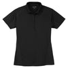 Sport-Tek Women's Black Dri-Mesh Pro Polo