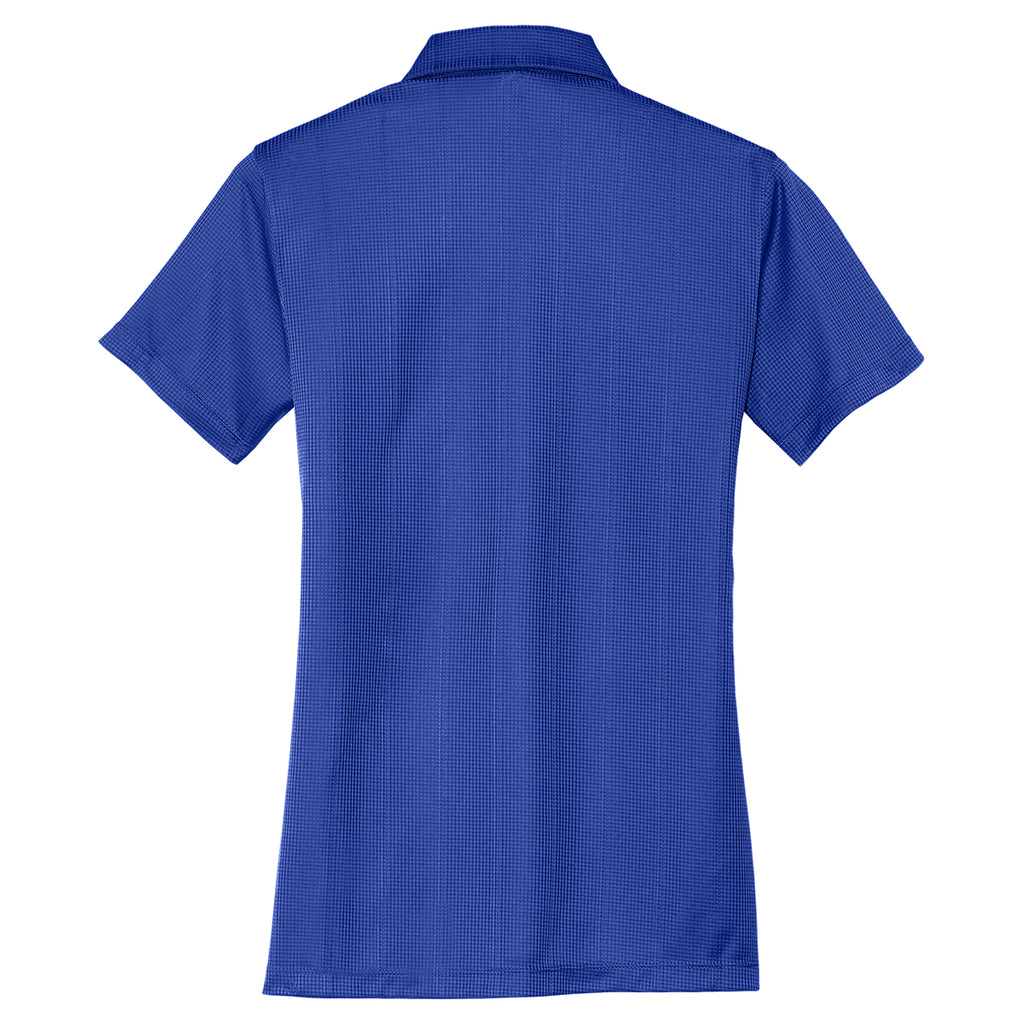 Port Authority Women's Hyper Blue Performance Jacquard Polo