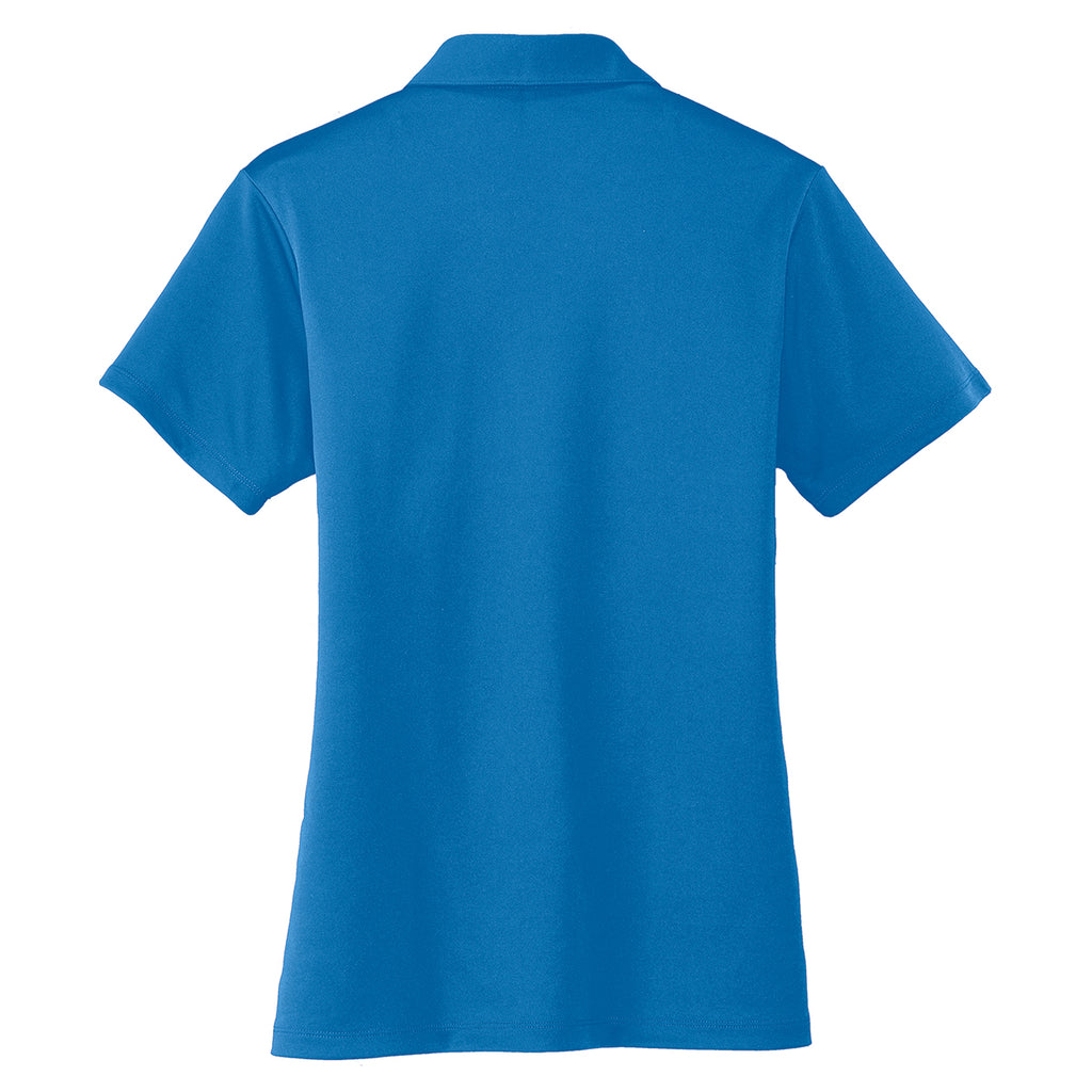 Port Authority Women's Brilliant Blue Performance Poly Polo