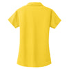 Port Authority Women's Yellow Dry Zone Grid Polo