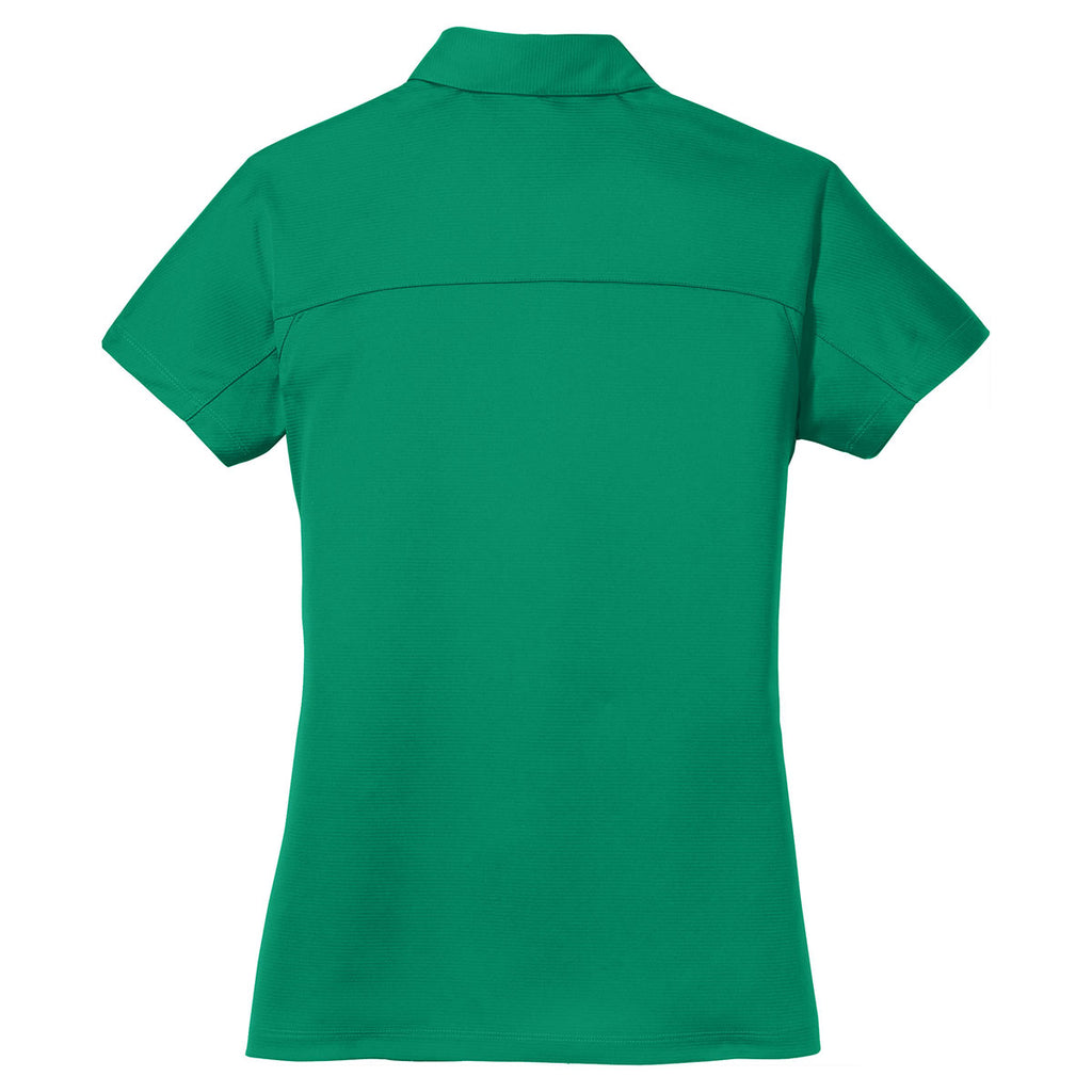 Port Authority Women's Jewel Green Crossover Raglan Polo