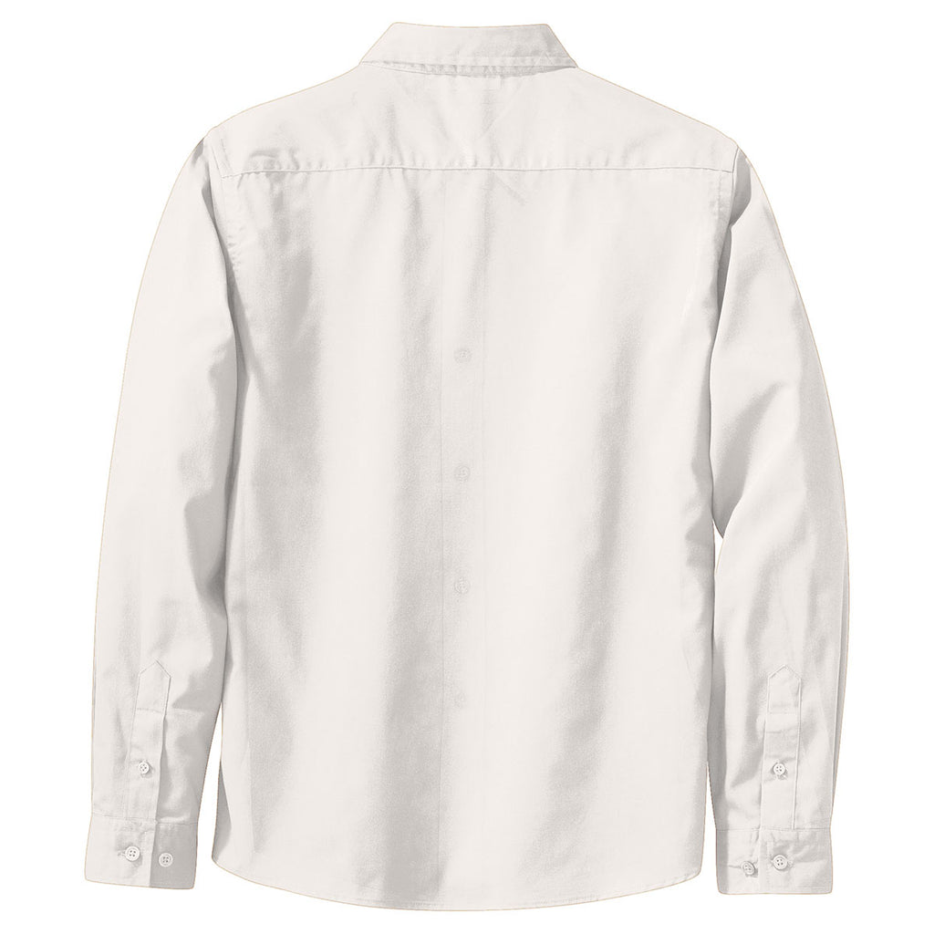 Port Authority Women's White L/S Easy Care Shirt