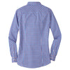 Port Authority Women's Blue/Purple Long Sleeve Gingham Easy Care Shirt