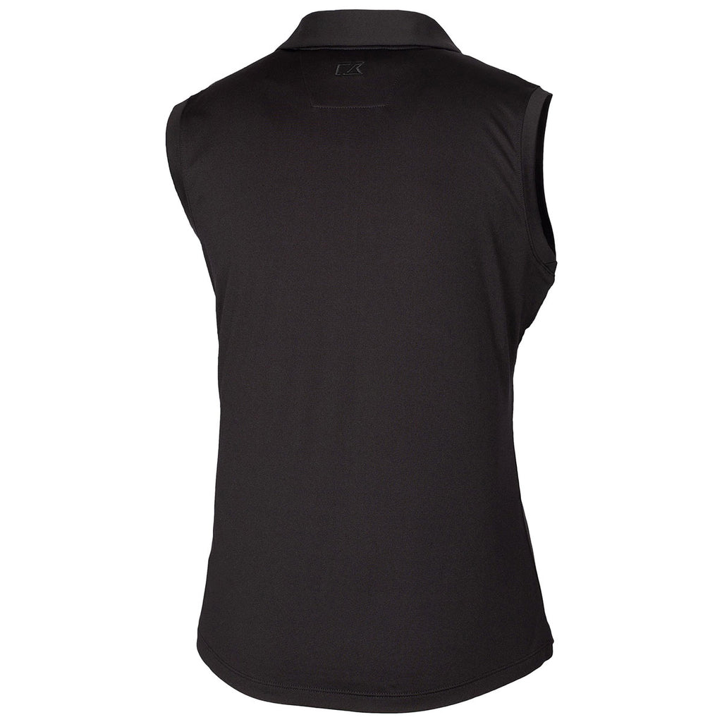 Cutter & Buck Women's Black Forge Sleeveless Polo